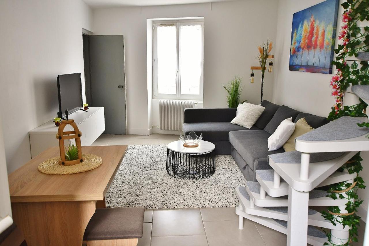 Secret Garden - Duplex Moderne - Jardin - Netflix - Apartment Provins Exterior foto